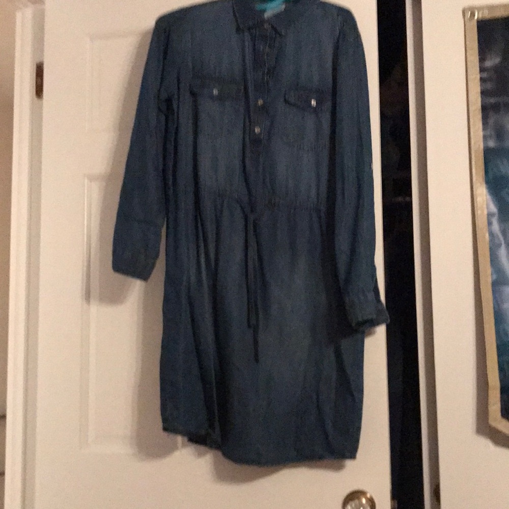 Serra denim dress
